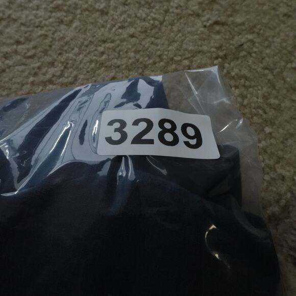 Abercombie Fitch Pants Womens Medium Blue Cargo Linen Blend Ultra Wide Leg - Picture 13 of 13